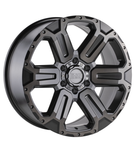 Black Rhino Wanaka MATTE GUNMETAL 17x8.5 6x139.7/12