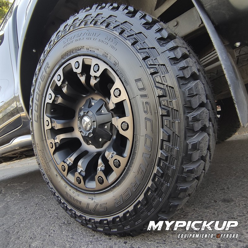 Llanta Fuel Vapor MACHINED 17X9 8x165/-12