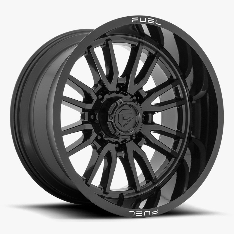 Llanta Fuel Clash Black Glossy 17x9 6x139/-12