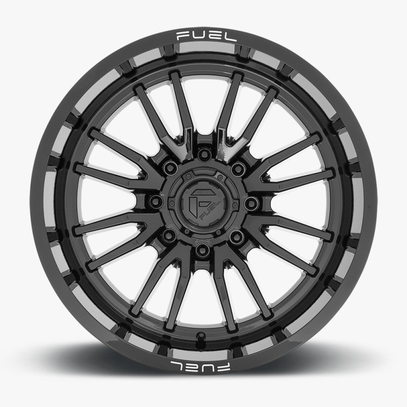 Llanta Fuel Clash Black Glossy 17x9 6x135/-12