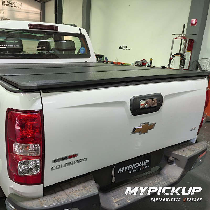 Tapa rígida plegable CHEVROLET Colorado c/d 2016+ /Dmax 2015+ KSC PRO