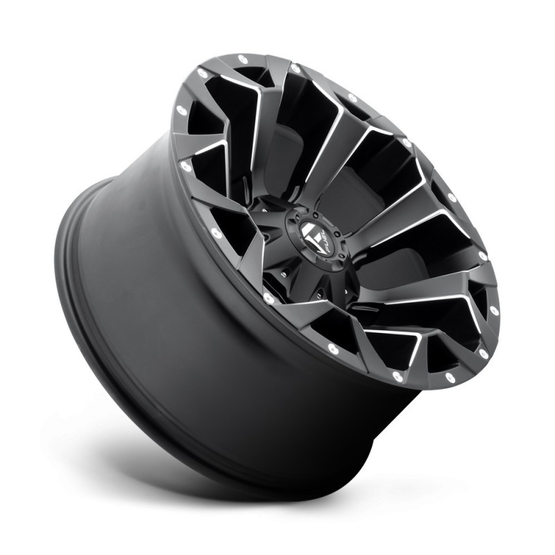 Llanta Fuel Assault MATTE BLACK 20X10 6X135/139.7/-18