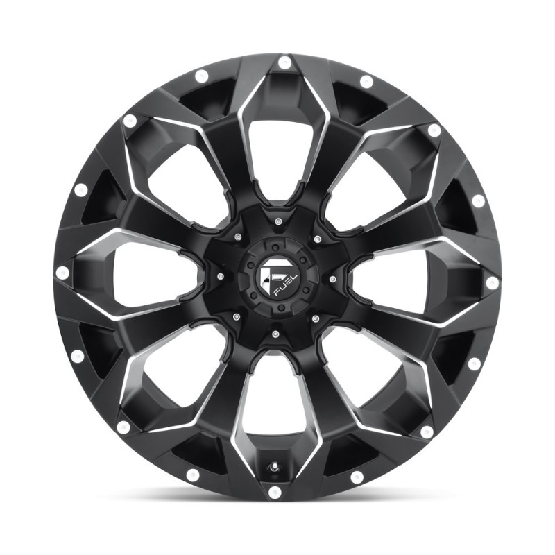 Llanta Fuel Assault MATTE BLACK 20X10 6X135/139.7/-18