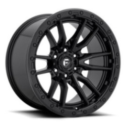 Llanta Fuel Rebel MATTE BLACK 20x9 8x165/1