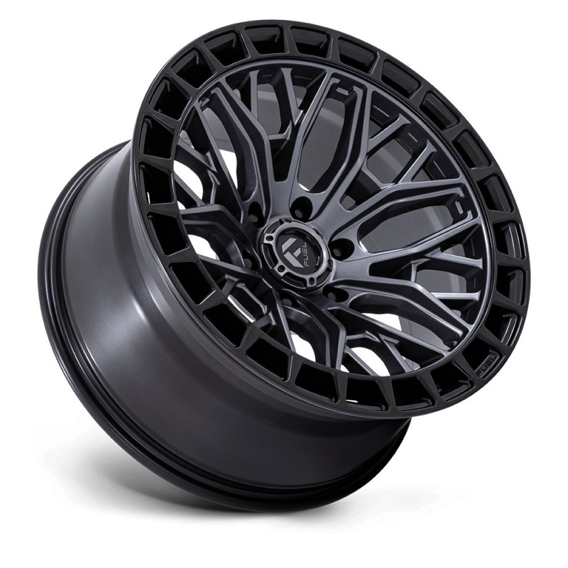 Llanta Fuel Sigma MATTE GUN METAL BLACK LIP 17x9 6x139.7/-12