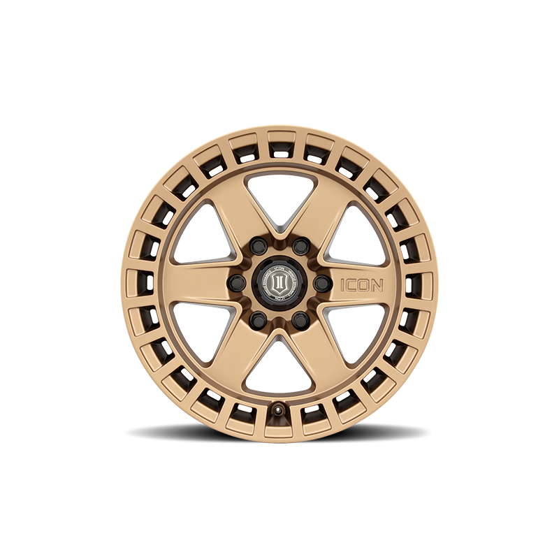 Llanta Raider SATIN BRASS 17x8.5 6x139/0 ICON ALLOYS