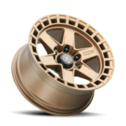 Llanta Raider SATIN BRASS 17x8.5 6x139/0 ICON ALLOYS