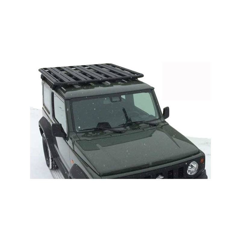 Parrilla portaequipaje  plana NEGRA  Suzuki Jimny  RHINO RACK