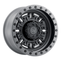 Llanta Black Rhino Abrams TEXTURED MATTE GUNMETAL 17x9.5 8x165/-18