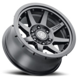 Llanta Rebound Pro Satin Black 17x8.5 6x139/0  ICON ALLOYS