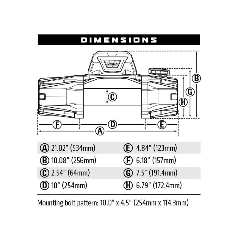 Winche VR EVO 12 WARN
