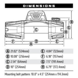 WINCHE VR EVO 10 WARN