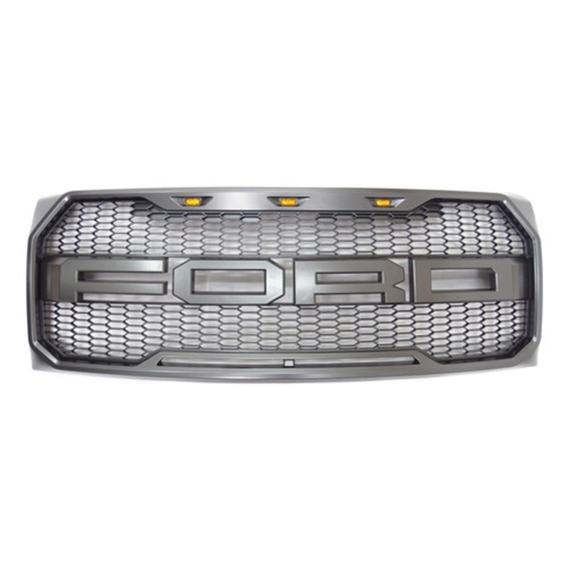 MÁSCARA RAPTOR STYLE GRIS FORD F150 2009-2014 MP