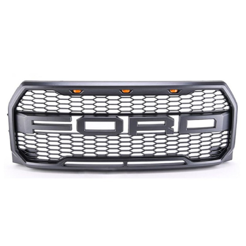 MÁSCARA RAPTOR STYLE GRIS FORD F150 2015-2017 MP