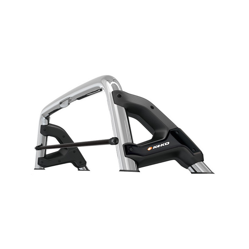 Barra antivuelco k3 cromado Ford F150 2015+ KEKO