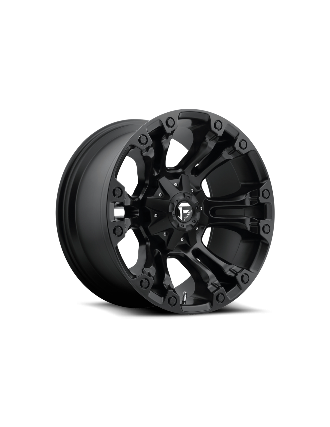 Llanta Fuel Vapor MATTE BLACK 17X9 5x139/5x150/-12