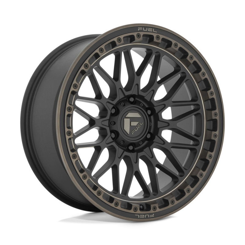 Llanta Fuel Trigger Matte Black Dark Tint 17X9 6X139/1