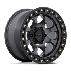 Llanta KMC KM550 Riot Anthracite w/satin black L 18X9 6X139/18