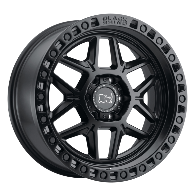 Black Rhino Kelso MATTE BLACK W/BLACK BOLTS 20X9.0 6X135/12