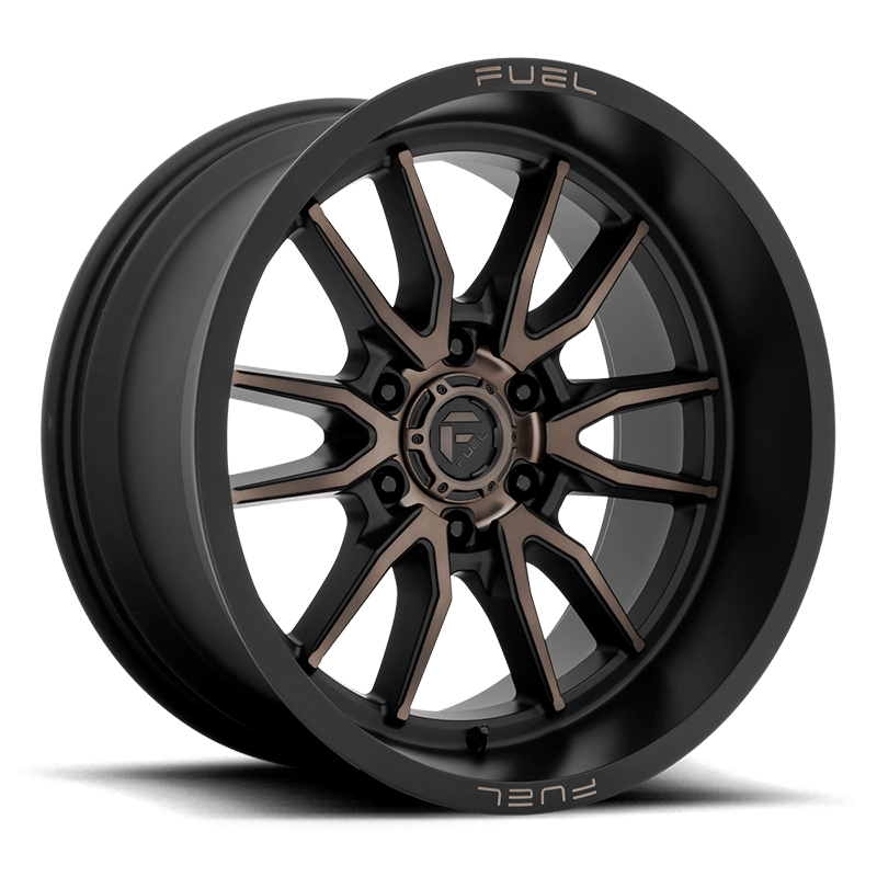 Llanta Fuel Clash MATTE BLACK DARK 20x10 6x139/-18