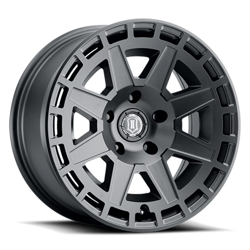 Icon Compass Satin Black 17x8,5 6x114/12