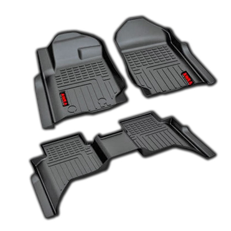PISOS CALCE PERFECTO 3D FORD RANGER 2016-2022 AWKA