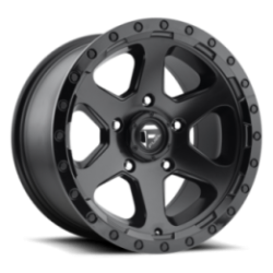 Fuel Ripper MATTE BLACK 17x9 6x139.7/-12