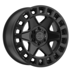 Llanta Black Rhino York MATTE BLACK 17x8 6x130/38