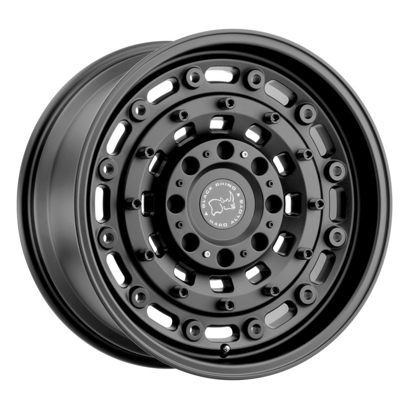 Llanta Black Rhino Arsenal TEXTURED MATTE BLACK 16X8 6X120/-10