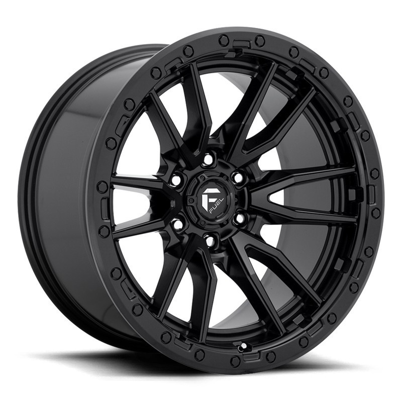 Llanta Fuel Rebel MATTE BLACK 20x10 6x135/-18